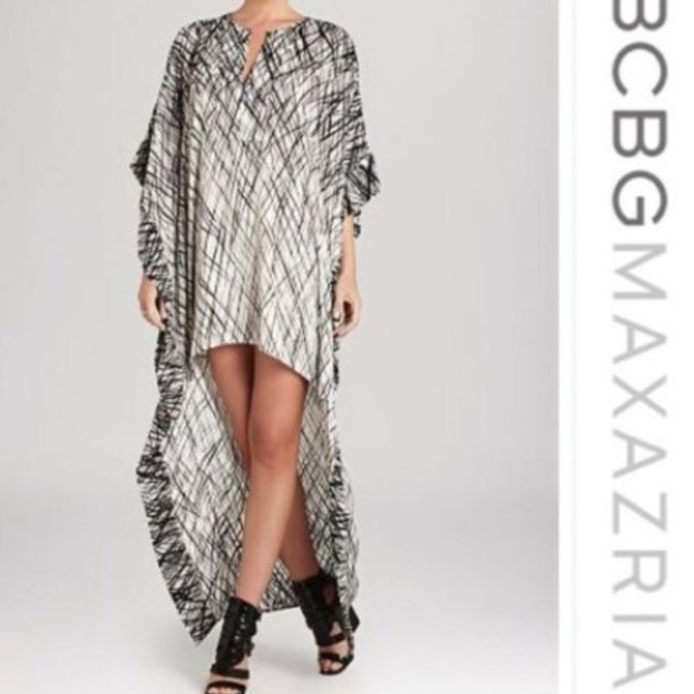 Bcbg Danika high low dress NWOT amazing!